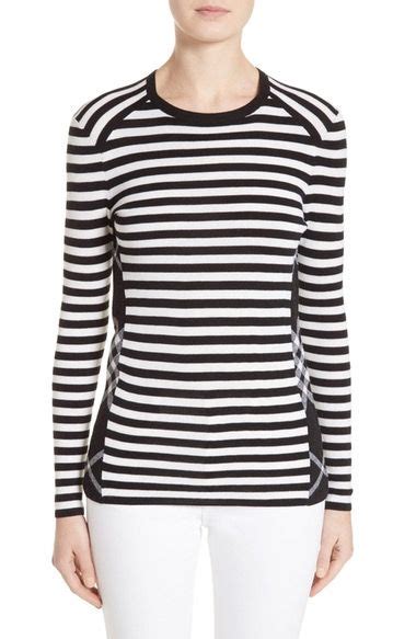 burberry belice stripe merino wool sweater|Burberry Striped Sweaters for Women for sale .